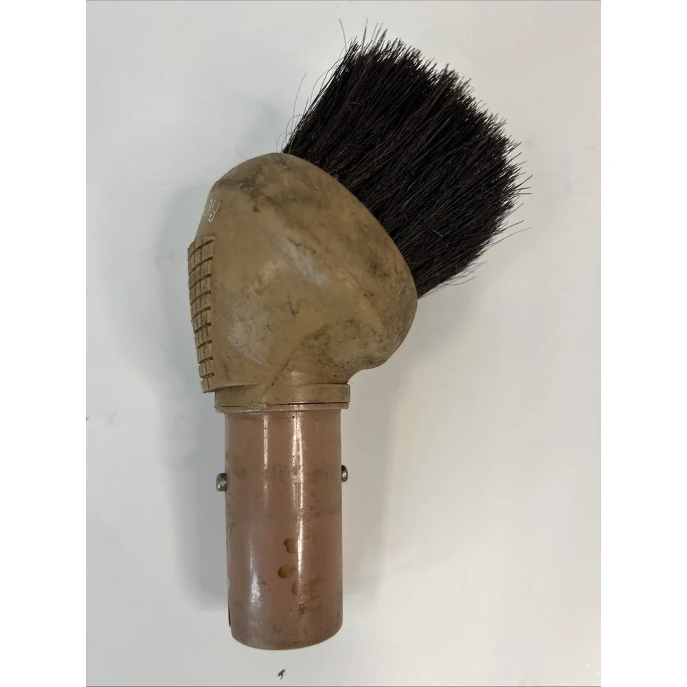 Filter Queen Brown Model Vacuum Round Dusting Brush Attachment Vintage